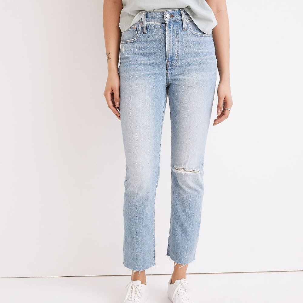 Madewell perfect vintage destroyed in coney wash- size 29